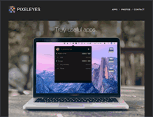 Tablet Screenshot of pixeleyes.co.nz